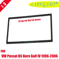 Двойная 2 Din аудио панель для VW Passat B5 Bora Golf IV радио CD GPS DVD стерео CD Панель Крепление для приборной панели установочный комплект рамка