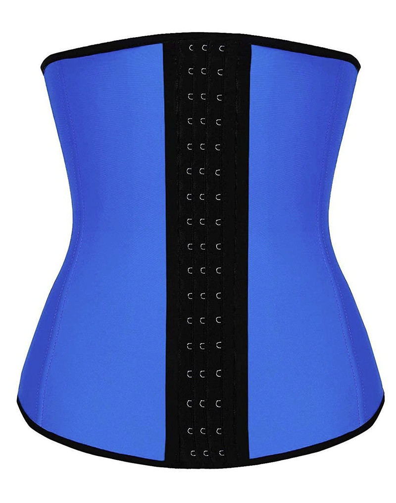 NINGMI Women Waist Trainer Rubber Latex Modeling Belt Weight Loss Corrective Underwear Corset Cincher Sexy Hourglass Body Shaper (6)