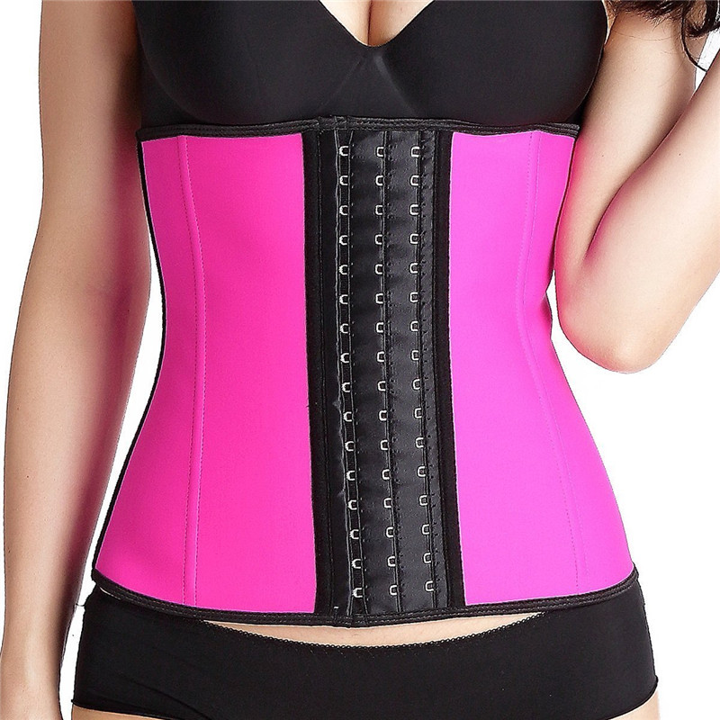 NINGMI Women Waist Trainer Rubber Latex Modeling Belt Weight Loss Corrective Underwear Corset Cincher Sexy Hourglass Body Shaper (30)