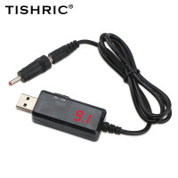 Кабель питания TISHRIC USB 12 В, 9 В, 5 в постоянного тока для зарядки маршрута, Wi-Fi адаптер, провод, usb бустер, Линейный модуль, конвертер, внешний аккумулятор