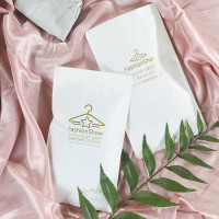 可爱卡通图案金色多条内裤包装袋袜子袋服装收纳袋白牛皮纸自封袋