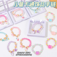新款可爱儿童手链三丽鸥套装手串珠彩色甜美学生精美饰品首饰手环