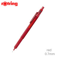 Механические карандаши Rotring 600, 0,5 мм, 0,7 мм, профессиональные ручки для рисования и эскизов, металлический корпус, шестигранный держатель