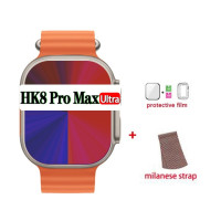 Смарт-часы HK8 Pro Max, AMOLED IWO Series 8, 49 мм, 2,12 дюйма