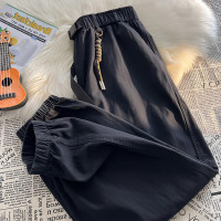 馬丁靴搭配的褲子女小個子美式復古日系工裝褲春秋束腳燈籠羅蔔褲