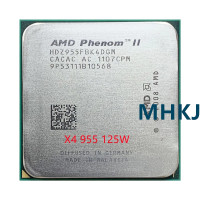 Процессор AMD Phenom II, X4, 955, 125 Вт, 3,2 ГГц, 4 ядра, 125 Вт, HDZ955FBK4DGM, HDX955FBK4DGI, HDZ955FBK4DGI, разъем AM3