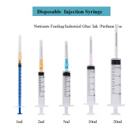Шприцы одноразовые с иглой, 1/2/5/10/20 мл, 20 шт.