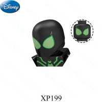 Конструктор Disney, Капитан Америка, человек-муравей, васп, Женский Человек-паук, черная вдова, Аниме фигурки модели супергероев, Детские МНИ, игрушки 1