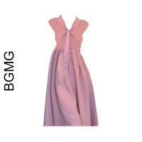 小個子茶歇法式豆沙粉繫帶洋裝子氣質超仙夏季2023女新款高級感