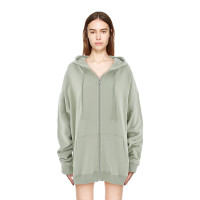 BM上衣寬鬆歐陽娜娜同款開衫厚棉T拉鍊外套夏外套官網bm官方旗艦店