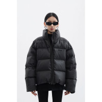 Acestudios 短款美式通勤羽絨服女2022秋冬新款百搭加厚羽絨外套