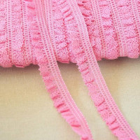 Растягивающаяся тканая кружевная лента из спандекса и хлопка шириной 1,8 см, детское платье ручной работы «сделай сам», декоративный материал для декольте