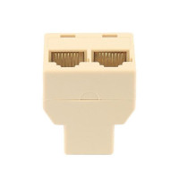 Разветвитель для гнезда, 1-2 способа, RJ45, CAT5, 6 Lan, Ethernet