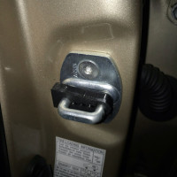Амортизатор дверного замка для Toyota Land Cruiser Prado J120 J150, звукоизоляционный, бесшумный, глухой