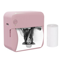 Карманный мини-термопринтер, многофункциональная фотопечать 203DPI для BTConnection с 1 PaperRoll