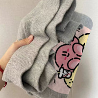 重磅推！灰色美拉德穿搭衛衣女慵懶chic連帽上衣寬鬆oversize外套