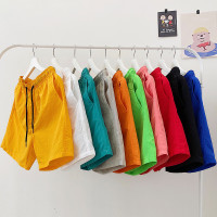 多巴胺穿搭彩色速乾運動短褲女2023新款夏季五分褲子寬鬆休閒五分褲