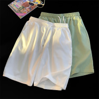 涼感速乾短褲女夏季休閒運動五分褲輕薄透氣冰絲5分五分褲高腰顯瘦