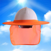 Защитная конструкция, светоотражающая твердая шляпа, шейный щит, шлем, Солнцезащитный шлем, Светоотражающая полоса, комплект, летняя Солнцезащитная защита от солнечных ожогов