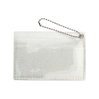 Прозрачный Женский мини-кошелек из ПВХ, прозрачный бумажник для денег и кредитных карт, Дамский кошелек
