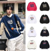 【特價】somi家 韓國直郵slowacid美式復古印花厚棉T ins博主同款