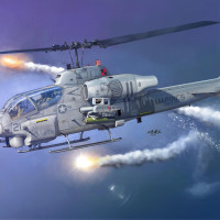 Модель мечты DM720017 1/72 AH-1W 'SUPER cobr' США атакующий вертолет