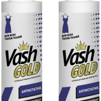 Vash Gold Антистатик WATERSPRAY для всех типов тканей с распылителем, 200 мл - 2 штуки