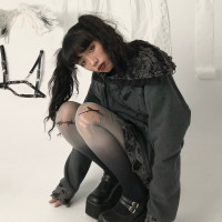 【受傷布偶】原創暗黑貓耳破洞衛衣外套秋冬 / 我在收集熊和證據