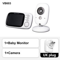 VB603, радионяня с камерой, беспроводная 2.4 ГГц, мать ребенка, камера видеонаблюдения, мониторинг температуры, двусторонняя аудиосвязь, детский предмет