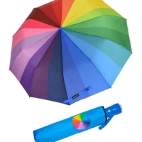 Зонт женский радужный автоматический