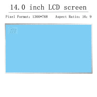 14-дюймовая светодиодная матрица для Panasonic ToughBook 14 CF-53, ЖК-экран ноутбука, 40-контактный LVDS 1366*768