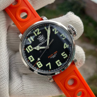 Мужские водонепроницаемые часы STEELDIVE SD1903, большой размер 46,5 мм, чехол, супер светящиеся часы C3, зеленый и черный циферблат NH35, автоматические часы 200 м