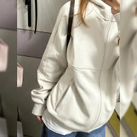 美式衛衣外套女春秋運動套裝連帽秋季2023新款早秋正肩山東即墨薄