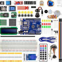 Набор для моделирования Ардуино (Arduino UNO R3) 9V Maximum KIT с RFID модулем