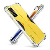 Прозрачный Силиконовый противоударный чехол для Xiaomi POCO F4 GT для Poko Pocof4 Gt PocoF3 GT F3gt F 3, прозрачные чехлы для телефонов, задняя крышка