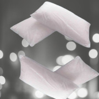 Подушки одноразовые. Комплект 4 штуки. Размер 40*50 см