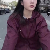 新款夏季連帽戶外防曬衣外套男女同款輕薄透氣抗UV運動衝鋒衣