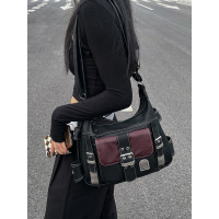 Y2K винтажная Высококачественная женская сумка-мессенджер в стиле хип-хоп, вместительная сумка, женская сумка для поездок