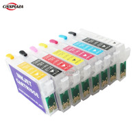 1 комплект, картридж для принтера epson R1900 s T0870 - T0879