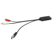 Универсальный автомобильный RCA USB адаптер беспроводной Bluetooth приемник домашний медиа AUX Bluetooth аудио устройство для BMW Pioneer H2W7