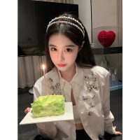 法式白色襯衫女2023秋季新款高級設計感小眾洋派高端別致小衫上衣