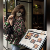 今年流行爆款毛衣開衫外套女裝2023春秋季新款慵懶風寬鬆針織上衣