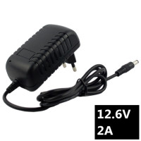 Зарядное устройство для батарей литий-ионных, полимерных, 12,6 В, 2 А, в ассортименте