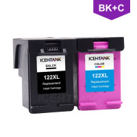 1 комплект, чернильный картридж для hp 122 Deskjet 122 1000 1050 2000 s 2050 3050A 3052A 3000 3054