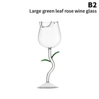 Бокалы для красного вина в форме розы бокал для вина с цветными листьями розы 150/400 мл бокал для красного вина бокал Коктейльная чашка