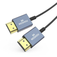 MOSHOU HDMI 2,1 8K 60 Гц ультратонкий гибкий Micro HDMI к HDMI 4K 120 Гц HDMI к HDMI для камеры Xbox PS5 Samsung QLED TV ноутбука