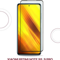 Защитное стекло для Xiaomi 11T, 11T Pro, Redmi Note 9S, 9 Pro, Poco X3, X3 Pro, Poco X4 Pro 5G полноэкранное, с рамкой / Ксиоми 11Т 11Т Про Редми Нот 9S 9 Про Поко Х3 Х3 Про Х4 Про 5G