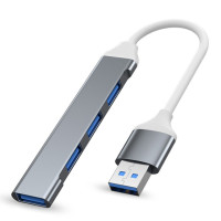 USB C-концентратор 3,0 Type C 3,1, 4 порта, мультиразветвитель, адаптер OTG для Xiaomi, Lenovo, Macbook Pro, 13, 15, Air Pro, компьютерные аксессуары для ПК