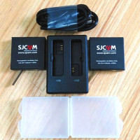 Новое оригинальное зарядное устройство SJCAM SJ8 серии 1200 мАч двойной зарядный чехол Power для SJ8 Pro/ Plus/ Air Actioin аксессуары для камеры