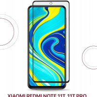 Защитное стекло для Xiaomi 11T, 11T Pro, Redmi Note 9S, 9 Pro, Poco X3, X3 Pro, Poco X4 Pro 5G с рамкой с вырезом для камеры / Ксиоми 11Т 11Т Про Редми Нот 9S 9 Про Поко Х3 Х3 Про Х4 Про 5G